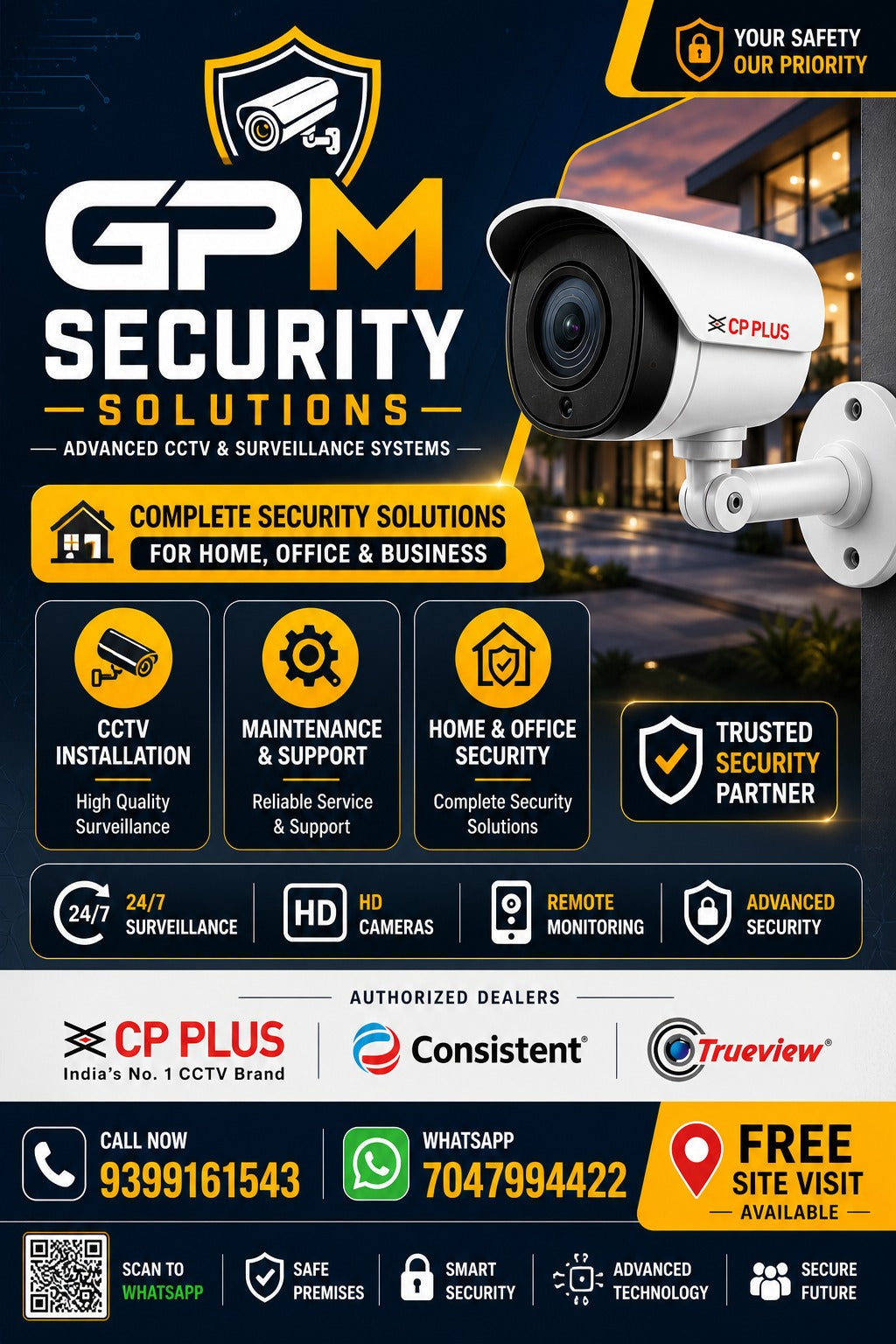 GPM Security Solutions – CCTV & Security in Gourella - Commitment