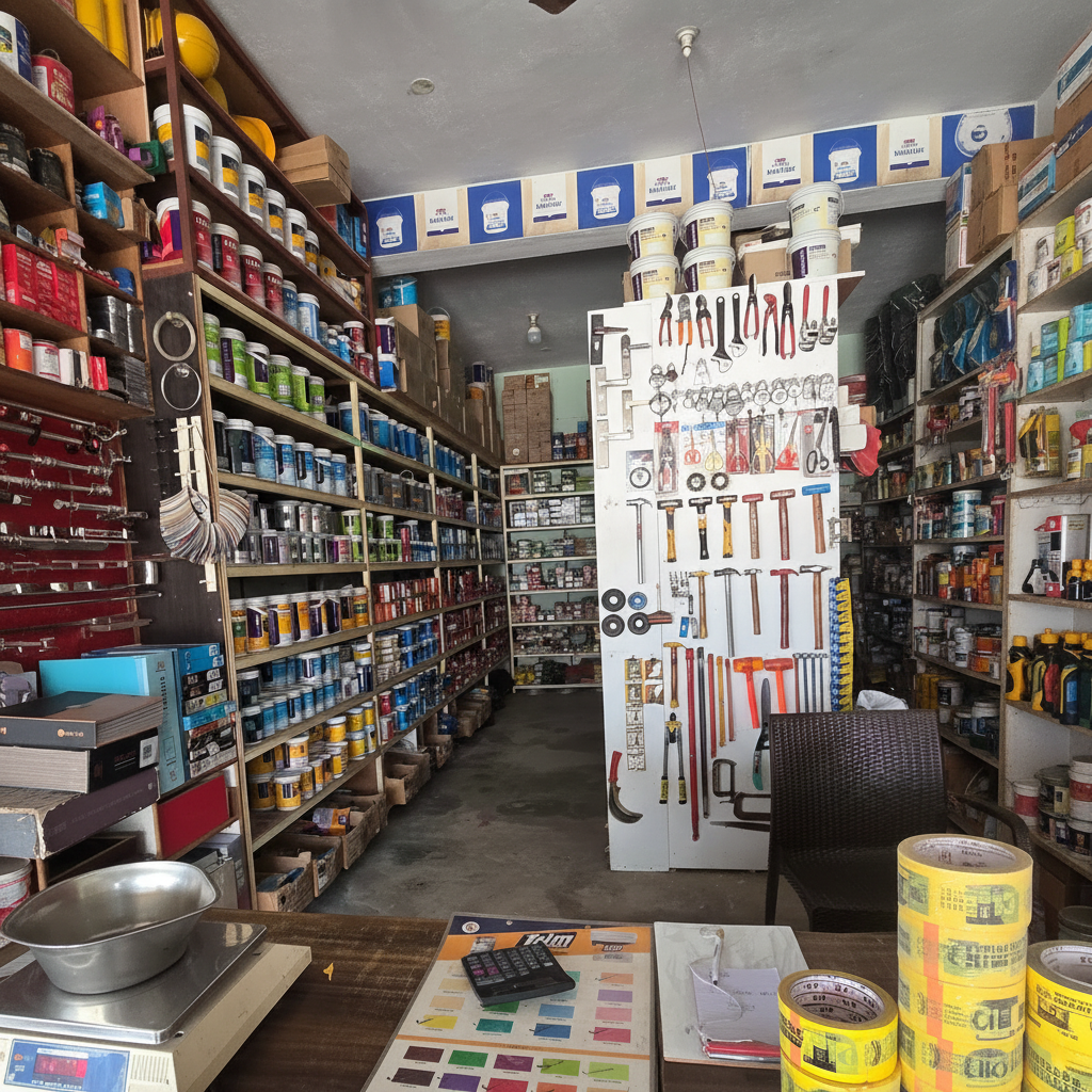 He Hanuman Traders – Hardware & Paints in Gaurella - Services