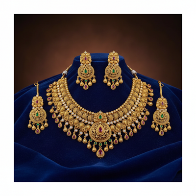 Gold Necklace Set – Shri Jamuna Jewellers