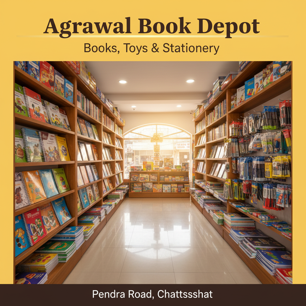 Agrawal Book Depo – Books & Stationery in Pendra Road - FAQ