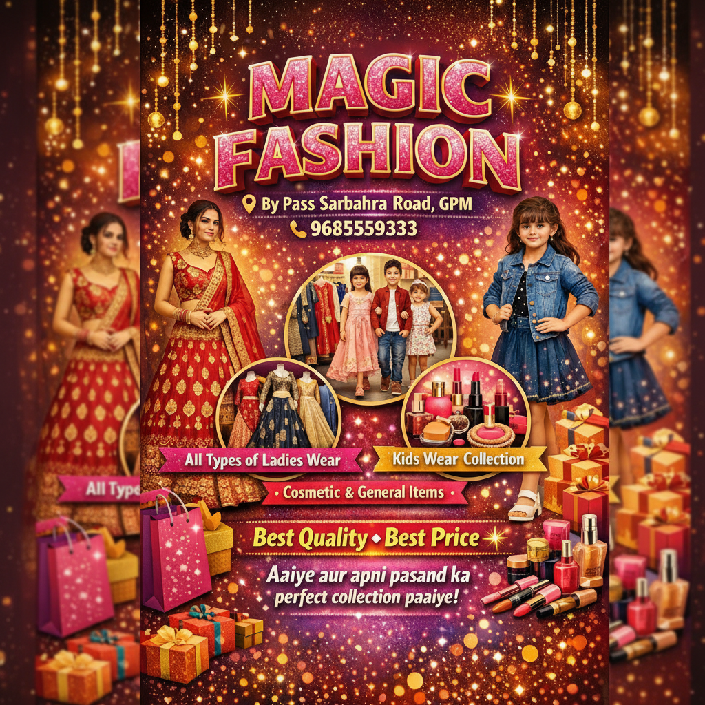Magic Fashion – Clothing Store in Gaurella - FAQ