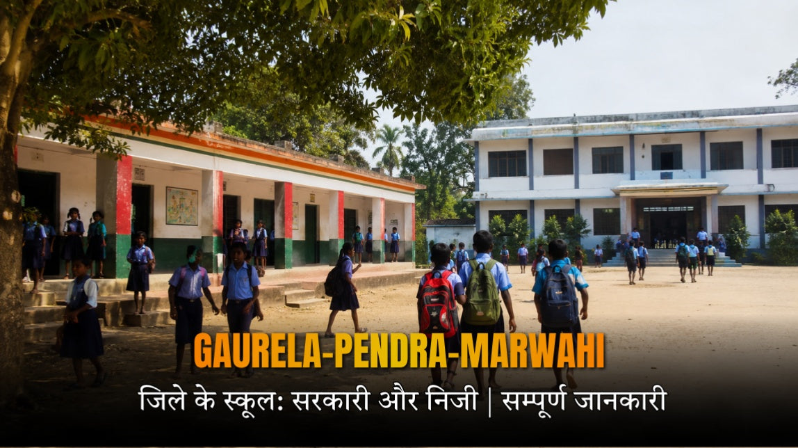 GPM जिले के स्कूल: सरकारी और निजी 