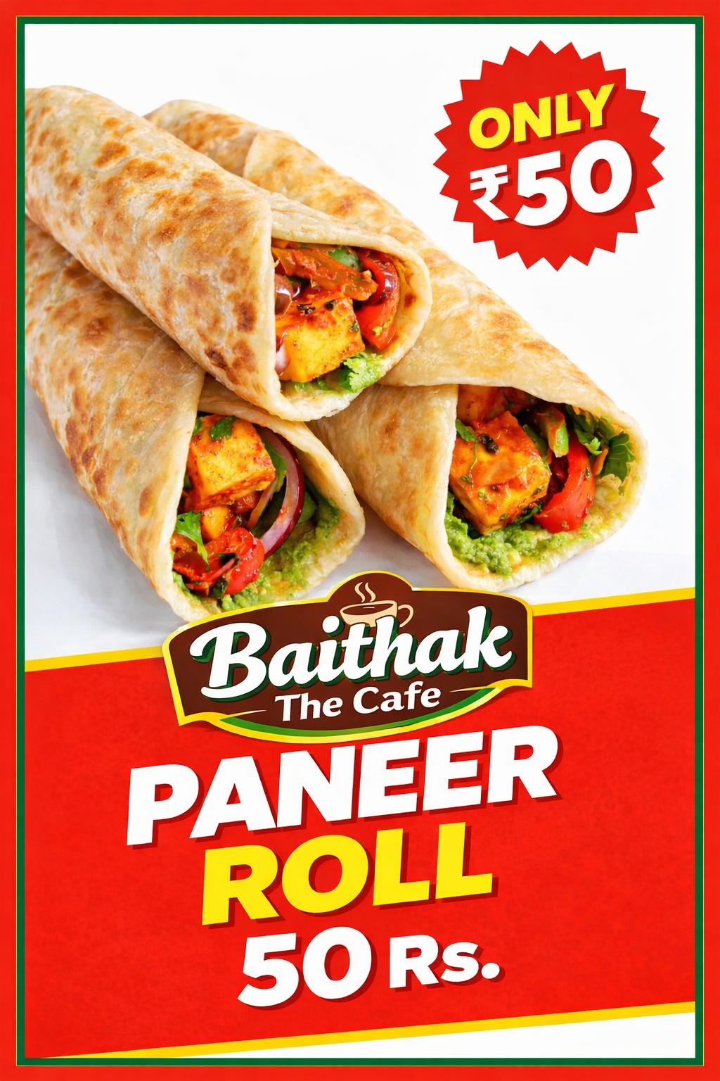 Bàithak The Cafe – Indian & Chinese Food in Gaurella - Commitment