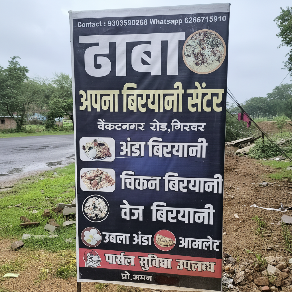 Apna Biryani Sentar – Biryani & Dhaba in Girwar - FAQ
