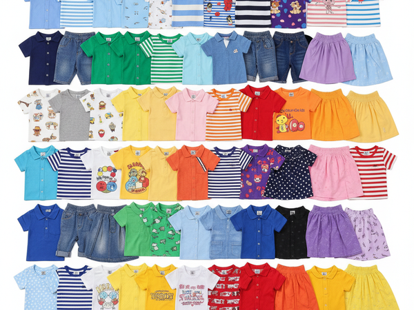 Bulk kids clothing
