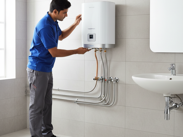 Water heater geyser installation by GPM Refrigeration in Pendra Chhattisgarh