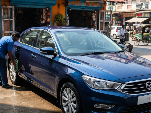 Clean Car After Wash – Jai Shree Shyam Car Wash Gaurella