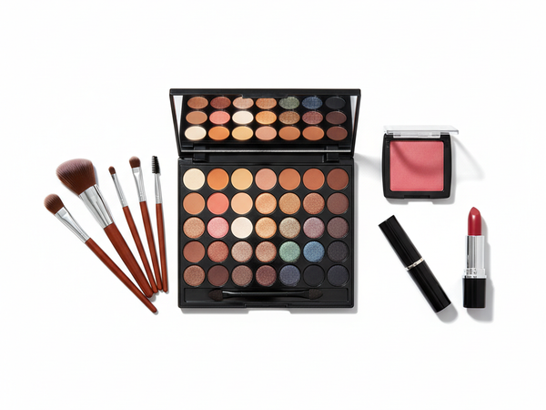 Wholesale makeup kit – eyeshadow, blush, mascara, lipstick available at Gaurav General Store