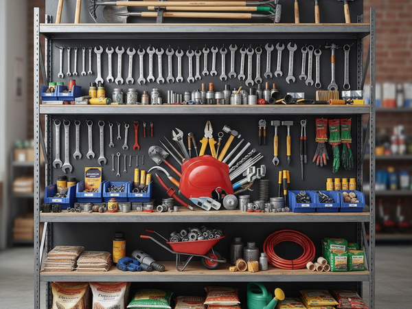 Hardware and Tools Collection Display