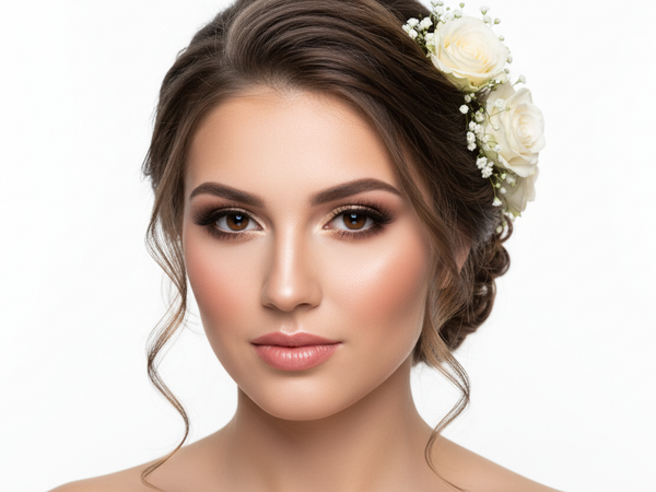 Bridal makeup look