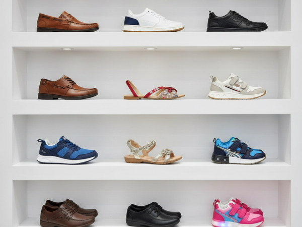 Multi-brand Shoes Display – Manohar Shop Gaurella