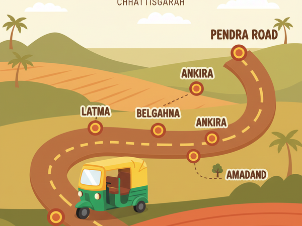 Kanha Auto Wala – Gaurela to Pendra Road Route