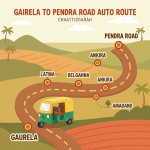 Kanha Auto Wala – Gaurela to Pendra Road Route