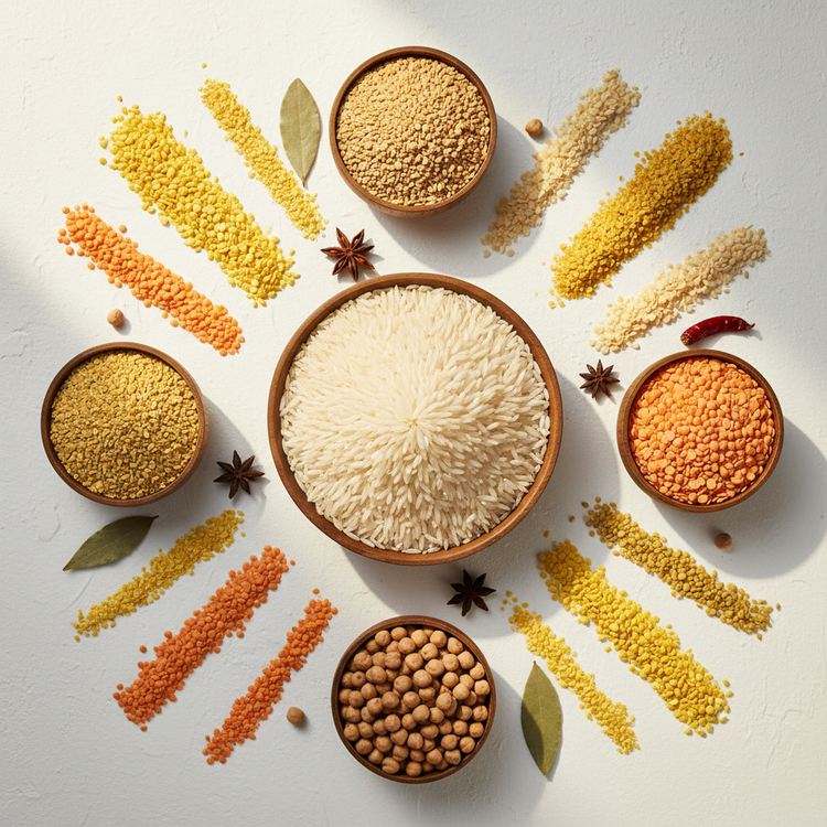 Dal Chawal Rice Pulses - Ashirwad Grocery Pendra