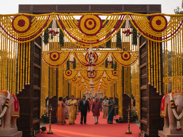 Traditional Wedding Entry