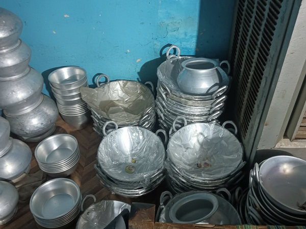 Sejal Steels – aluminium kadai and patila stock – square optimized
