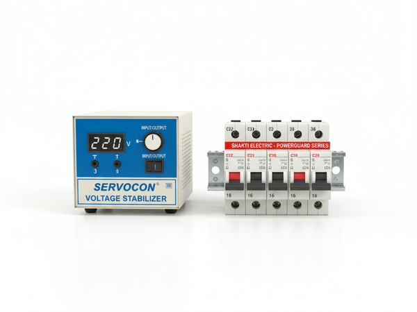 Voltage Stabilizer & MCB Circuit Breakers – Shrivas Electricals