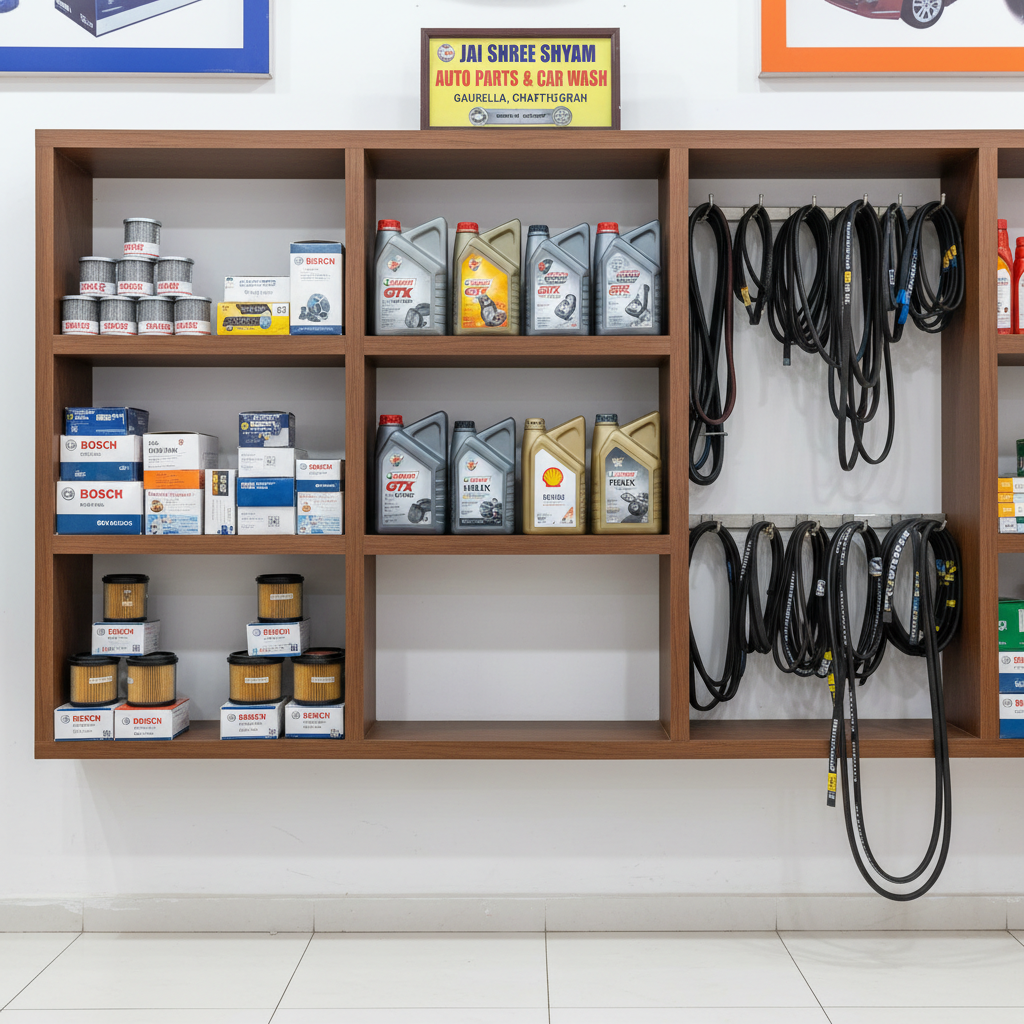 Jai Shree Shyam Auto Parts & Car Wash – Gaurella - Overview