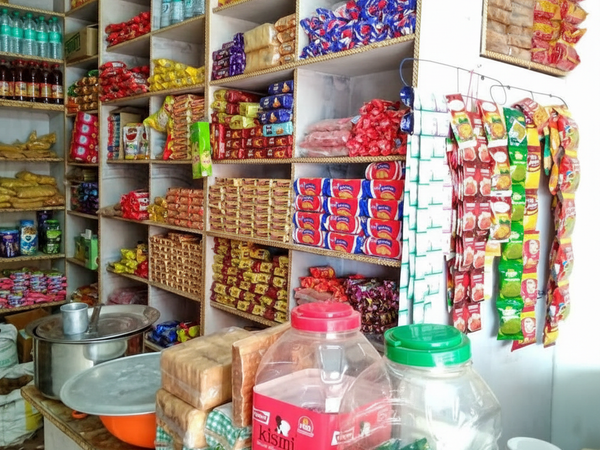 Uday Dairy Shop Interior