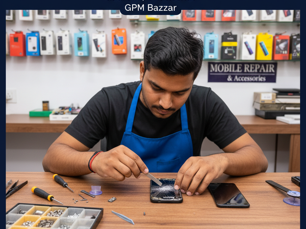 Screen Replacement – Usman Mobile, Gaurella