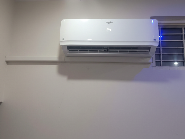 Whirlpool AC installed by GPM Refrigeration at a customer home in Pendra
