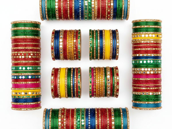 Colorful Traditional Bangles