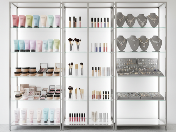 Gaurav General Store – wholesale cosmetics and jewellery display, Pendra Road Chhattisgarh