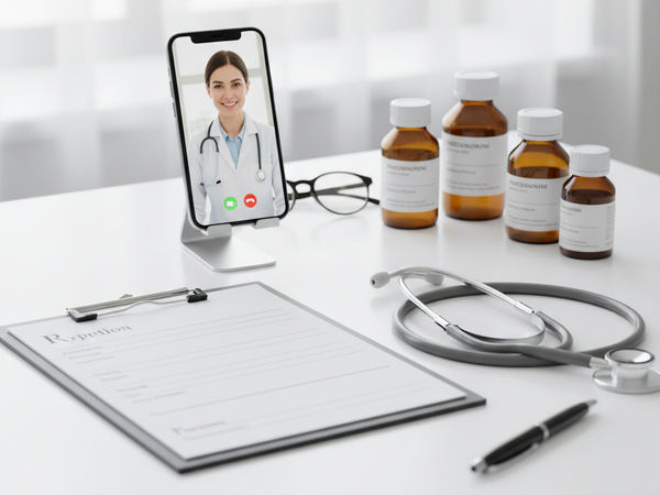 Doctor Stethoscope Desk – Medical Consultation