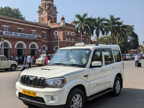 Scorpio Taxi - Pendraroad Railway Station