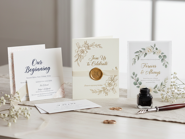 Wedding invitation cards