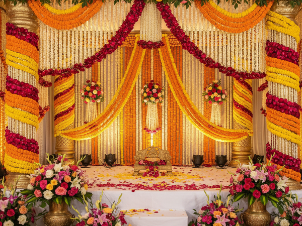 Flower Decoration for Wedding – Bablu Decoration Jhagra Khand