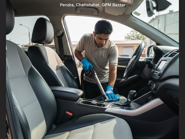 Interior Cleaning – Hari Om Car Wash, Pendra