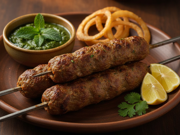 Seekh kebabs