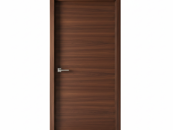 Modern Flush Door Walnut Finish – Shree Ram Sales Gaurella