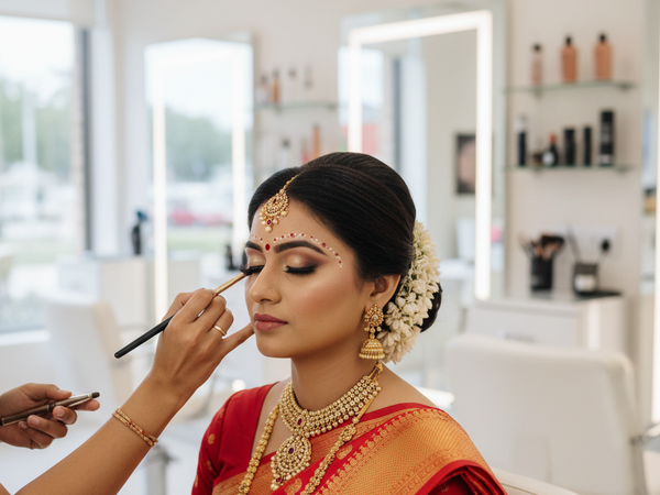 Bridal makeup service at Divyaa Beauty Parlour, Gaurela