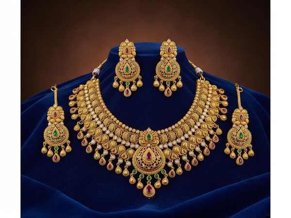 Gold Necklace Set – Shri Jamuna Jewellers