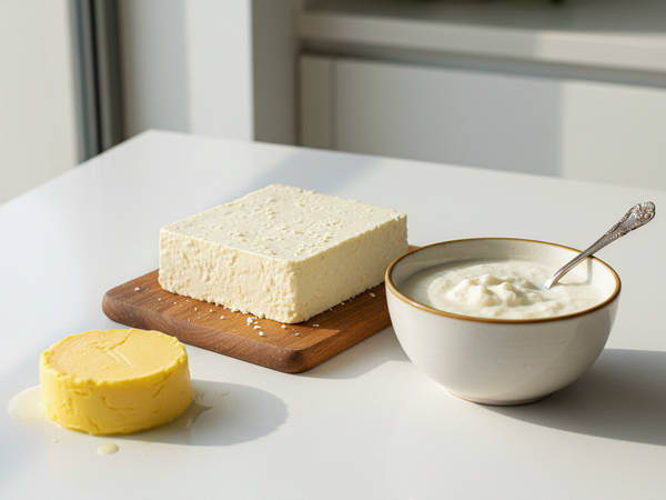 Dairy Products – Paneer, Curd & Butter