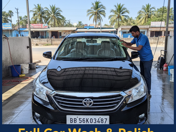 Full Car Wash & Polish – Hari Om Car Wash, Pendra