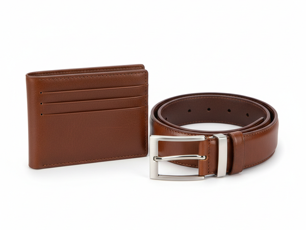 Men's belt and wallet – The Style Junction Gaurella