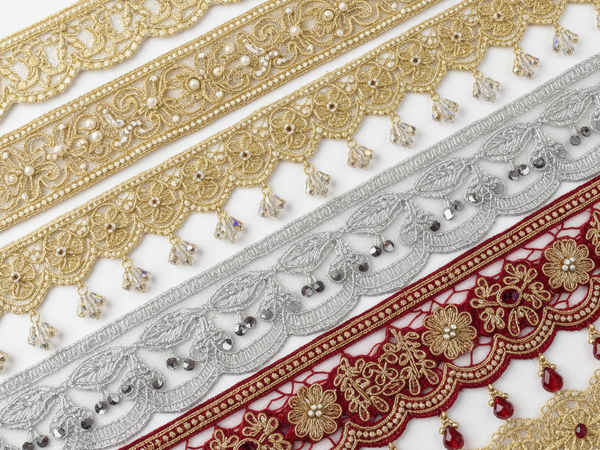 Fancy Lace Border Trim Collection – Raja Babu Matching Centre Kotmi