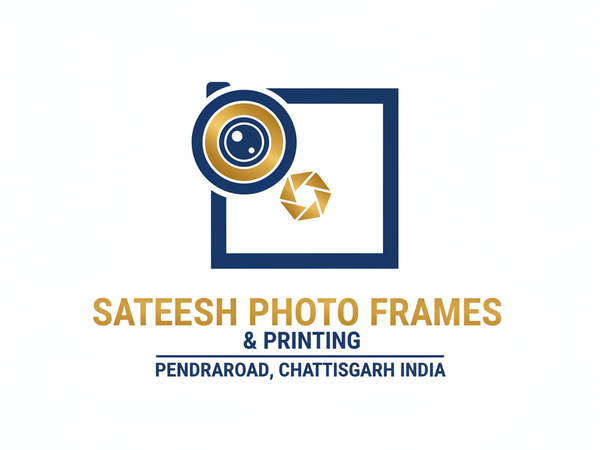 Sateesh Photo Frames & Printing – Logo (Professional Square)