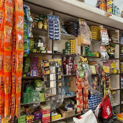 Dhanlaxmi Grocery Store Interior