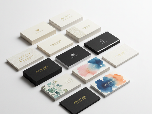 Visiting cards and business cards