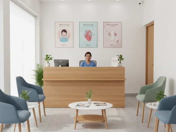 Clinic Reception – Dr. Arif Khan Pendra