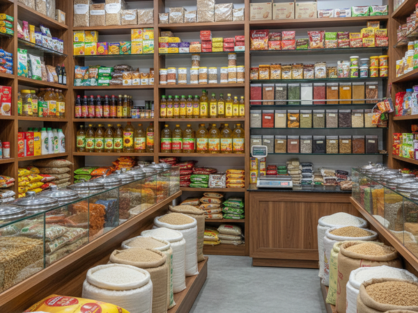 Kirana Shop Interior