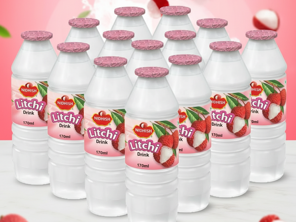 Lychee Juice Product Display