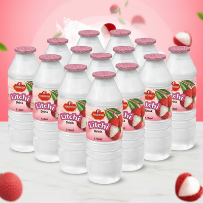 Lychee Juice Product Display