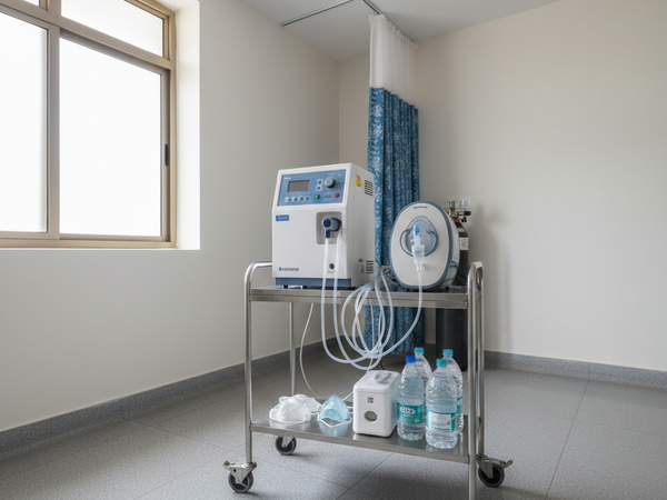 Machine 4 – Oxygen & Nebulizer