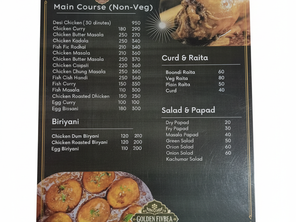 Non-Veg Menu – Square