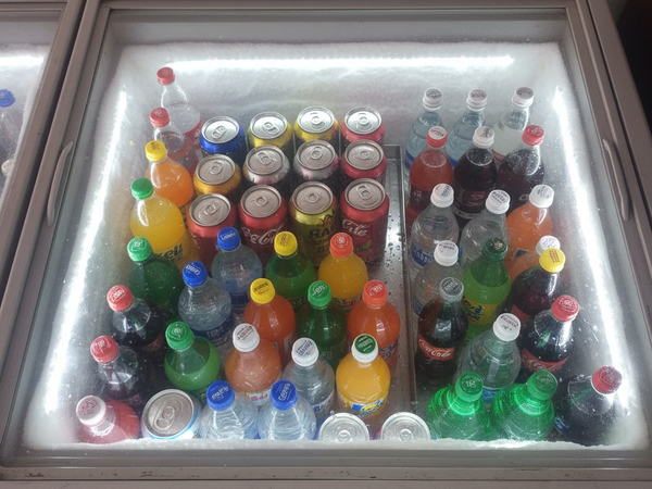 Soft Drinks Display